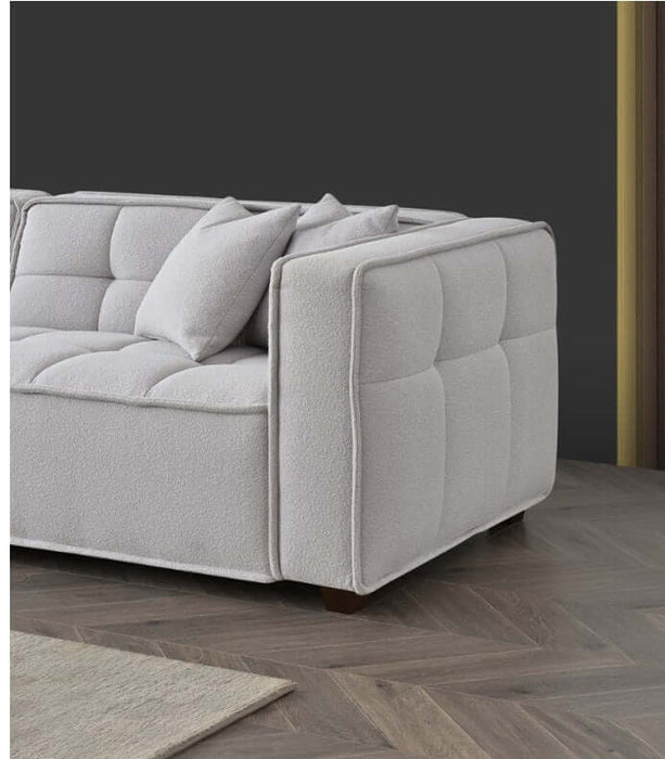 Aluxo Murray Sofa seater - Putty Boucle-Cheshire Furniture Outlet