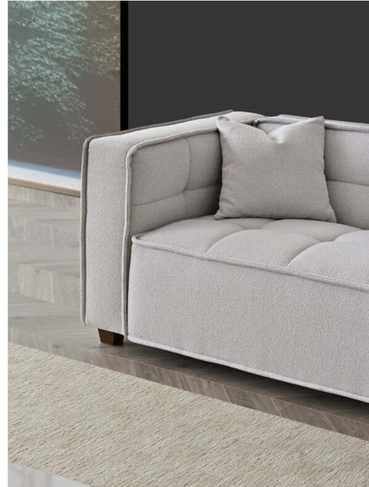 Aluxo Murray Sofa seater - Putty Boucle-Cheshire Furniture Outlet
