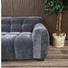 Aluxo Harlem Sofa 2 Seater- Steel Velvet-Cheshire Furniture Outlet
