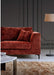 Aluxo Lenox Sofa Range - Rust Velvet-Cheshire Furniture Outlet