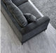 Aluxo Lenox Sofa Range - Steel Velvet-Cheshire Furniture Outlet