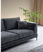Aluxo Lenox Sofa Range - Steel Velvet-Cheshire Furniture Outlet