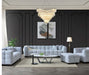 Aluxo Tribeca Sofa Range - Pearl Boucle 3+1+Stool-Cheshire Furniture Outlet