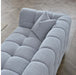 Aluxo Tribeca Sofa Range - Pearl Boucle 3+1+Stool-Cheshire Furniture Outlet