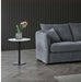 Aluxo Rubin Corner Chaise - Charcoal Boucle-Cheshire Furniture Outlet