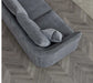 Aluxo Rubin Corner Chaise - Charcoal Boucle-Cheshire Furniture Outlet