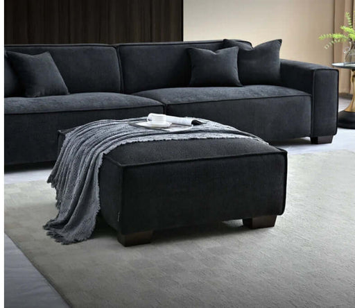 Dakota 4 seater with Chaise - Midnight Boucle-Cheshire Furniture Outlet