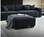 Dakota 4 seater with Chaise - Midnight Boucle-Cheshire Furniture Outlet