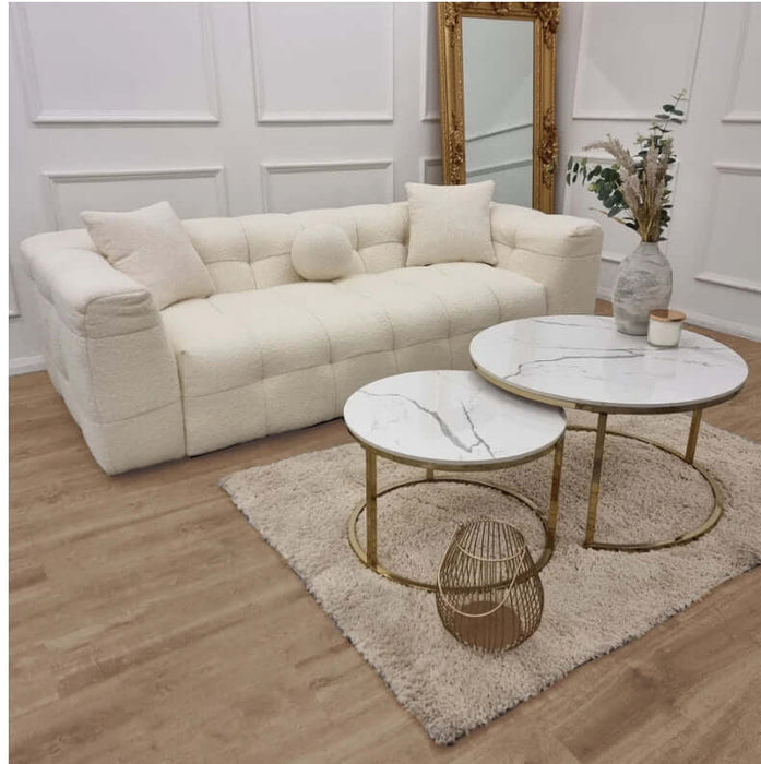 The Bubble Boucle 3 Seater Sofa-Cheshire Furniture Outlet