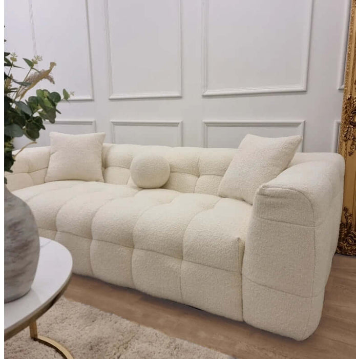 The Bubble Boucle 3 Seater Sofa-Cheshire Furniture Outlet