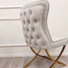 Sandhurst X Leg Dining Chair in Gold-Cheshire Furniture Outlet