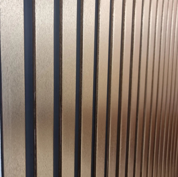 Wood Effect Slatted Wall Panels-Cheshire Furniture Outlet