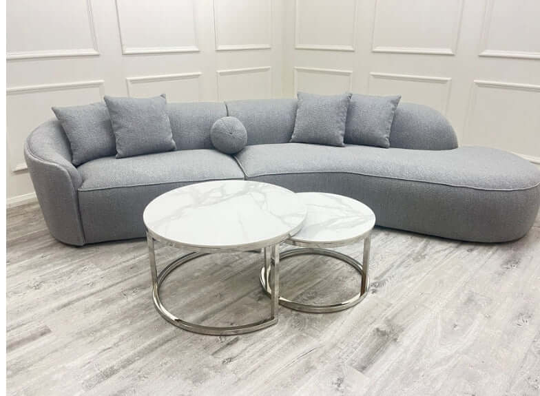 The Pebble Boucle Sofa-Cheshire Furniture Outlet