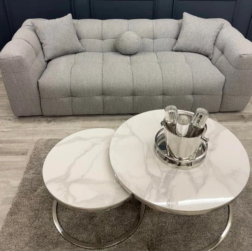 The Bubble Boucle 3 Seater Sofa-Cheshire Furniture Outlet