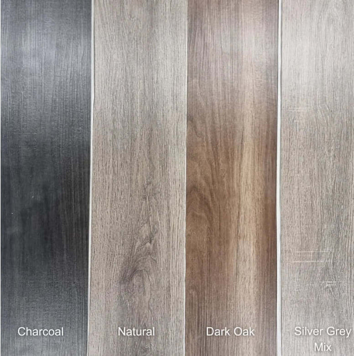 Self Adhesive Wood Effect Vinyl Flooring Tiles - 36x Floor Planks-Cheshire Furniture Outlet