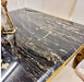 Louis Gold 1m Black & Gold - 4 Bentley Black & Gold-Cheshire Furniture Outlet