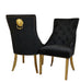 Louis Gold 1m Black & Gold - 4 Bentley Black & Gold-Cheshire Furniture Outlet