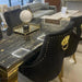 Louis Gold 1.8m Black & Gold - 4 Bentley Black & Gold-Cheshire Furniture Outlet