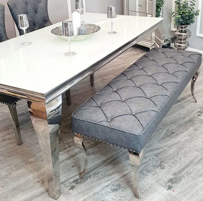 Louis Dining Bench-Cheshire Furniture Outlet