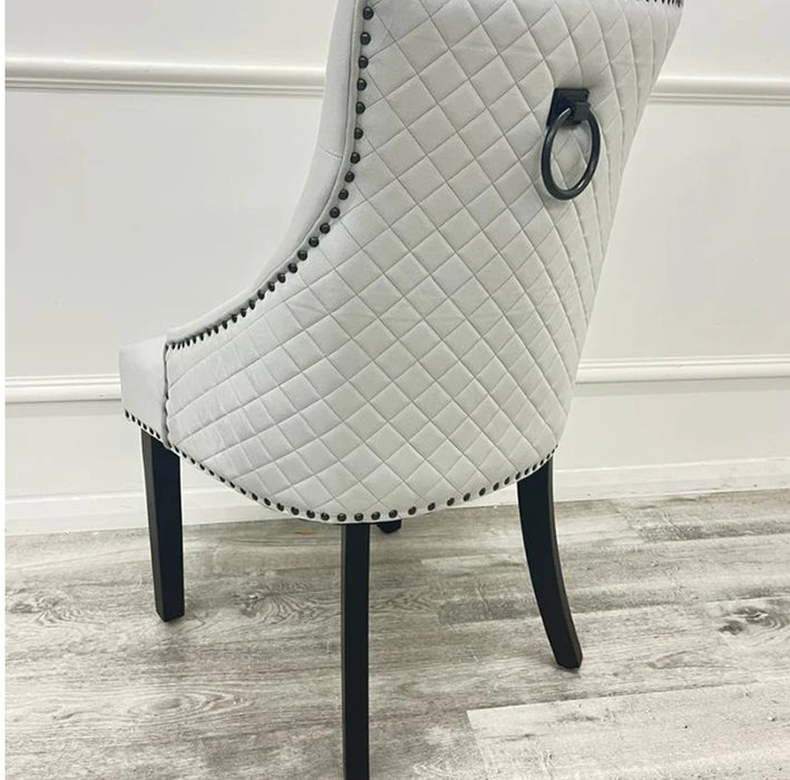 Bentley Black Leg Dining Chair-Cheshire Furniture Outlet