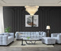 Aluxo Tribeca Sofa Range in Pearl Boucle Fabric-Cheshire Furniture Outlet