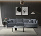 Aluxo Rubin Corner Chaise in Charcoal Boucle-Cheshire Furniture Outlet