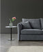 Aluxo Rubin Corner Chaise in Charcoal Boucle-Cheshire Furniture Outlet