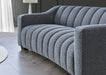 Aluxo Astoria 3 Seater Sofa in Iron Boucle Fabric-Cheshire Furniture Outlet