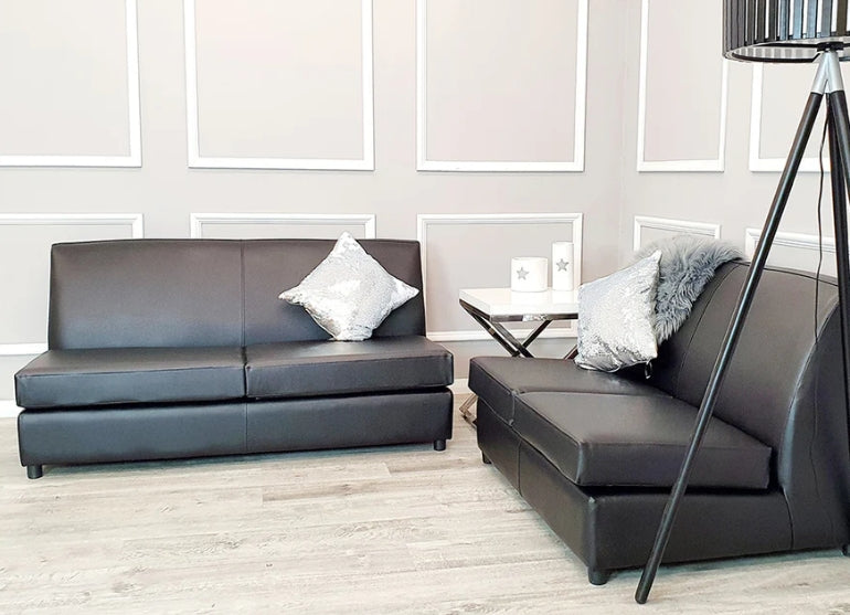 Nevada Faux Leather Contract Sofa-Cheshire Furniture Outlet
