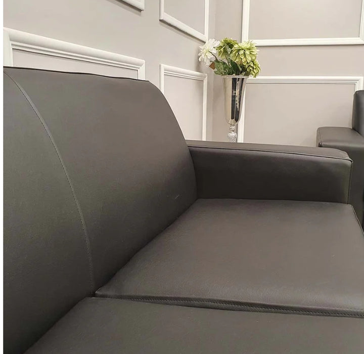 Nevada Faux Leather Contract Sofa-Cheshire Furniture Outlet