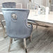 Megan Dining Chair Plain Back/Lion Knocker-Cheshire Furniture Outlet