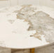 Lucien Gold 1.2 Round Dining Table with Sintered Stone Top-Cheshire Furniture Outlet