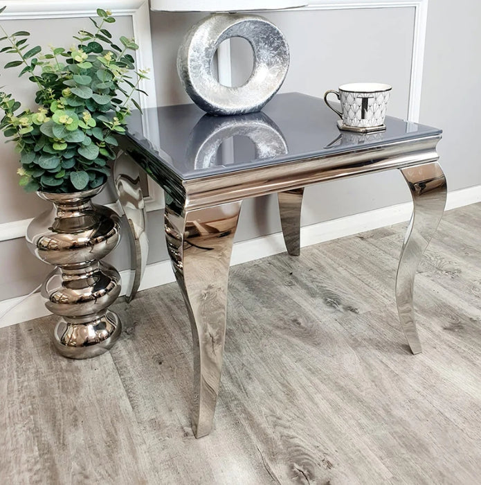 Louis Gold Lamp Table-Cheshire Furniture Outlet