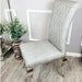 Nicole Dining Chair with Plain Back, Line & Cross Stitch-Cheshire Furniture Outlet