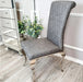 Nicole Dining Chair with Plain Back, Line & Cross Stitch-Cheshire Furniture Outlet