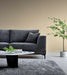 Aluxo Lenox Sofa Range in Steel Velvet-Cheshire Furniture Outlet