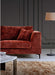 Aluxo Lenox Sofa Range in Rust Velvet-Cheshire Furniture Outlet