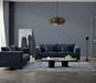 Aluxo Lenox Sofa Range in Aegean Blue Velvet-Cheshire Furniture Outlet