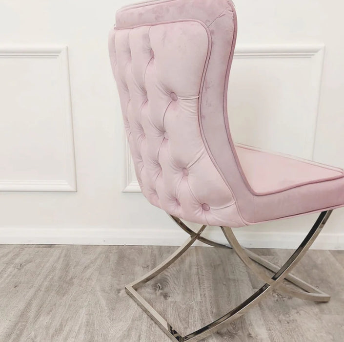 Sandhurst Dining Chair with buttoned back-Cheshire Furniture Outlet