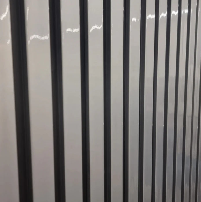 Wood Effect Slatted Wall Panels-Cheshire Furniture Outlet