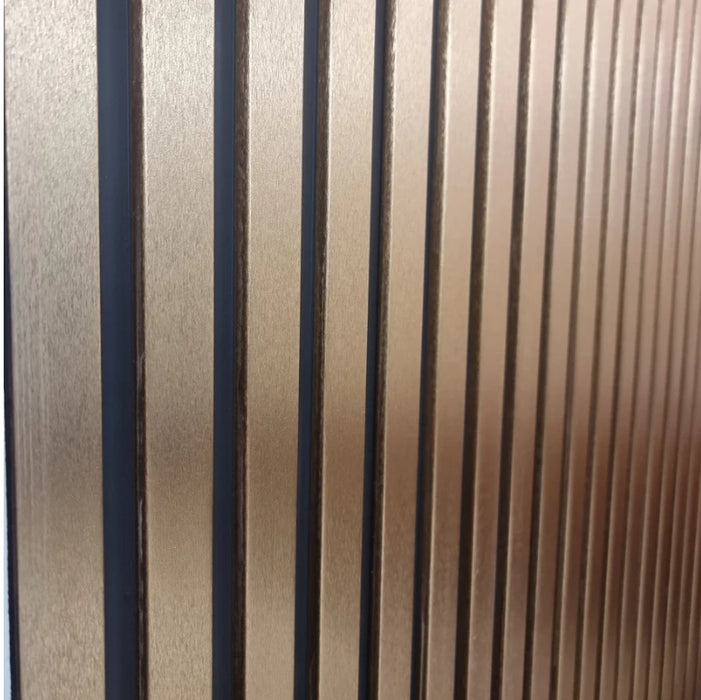 Wood Effect Slatted Wall Panels-Cheshire Furniture Outlet
