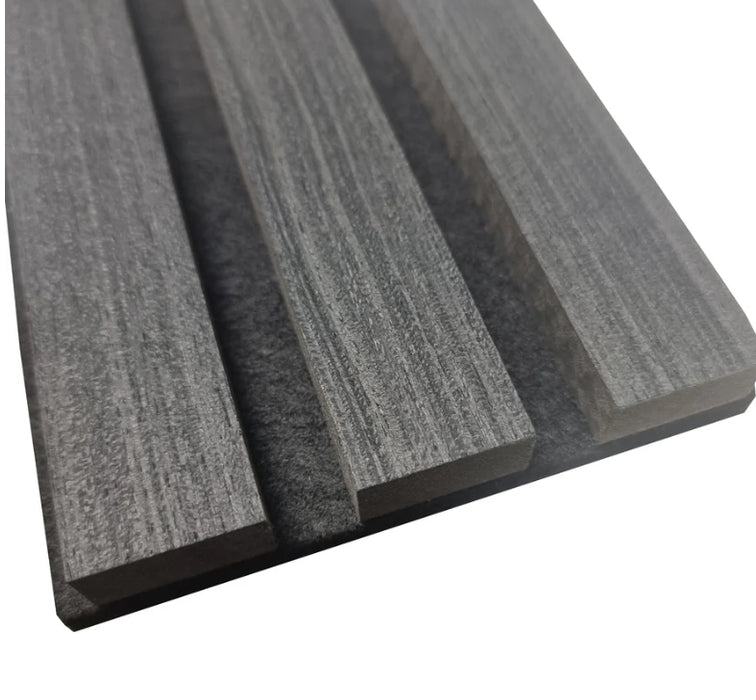 Real Wood Acoustic Slatted Wall Panels-Cheshire Furniture Outlet