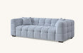 Aluxo Tribeca Sofa Range in Pearl Boucle Fabric-Cheshire Furniture Outlet