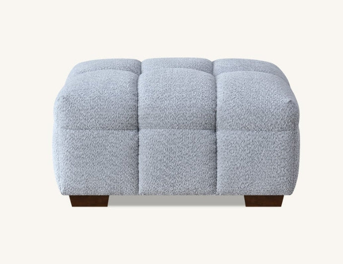 Aluxo Tribeca Sofa Range in Pearl Boucle Fabric-Cheshire Furniture Outlet