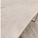 Freya 1.8 Dining Table Solid Light Pine wood with Chrome Metal Legs-Cheshire Furniture Outlet