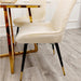 Luna Velvet Dining Chair-Cheshire Furniture Outlet