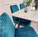 Luna Velvet Dining Chair-Cheshire Furniture Outlet