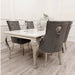 Bentley Chrome Dining Chair-Cheshire Furniture Outlet
