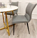 Flora Leather Dining Chair-Cheshire Furniture Outlet
