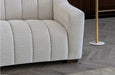 Aluxo Astoria 3 Seater Sofa in Oatmeal Boucle Fabric-Cheshire Furniture Outlet